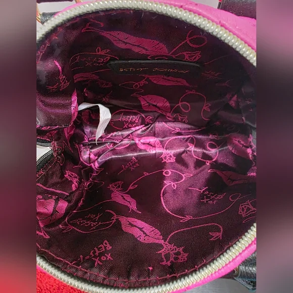 Betsey Johnson Mini Quilted Bow Satchel - Picture 3 of 3